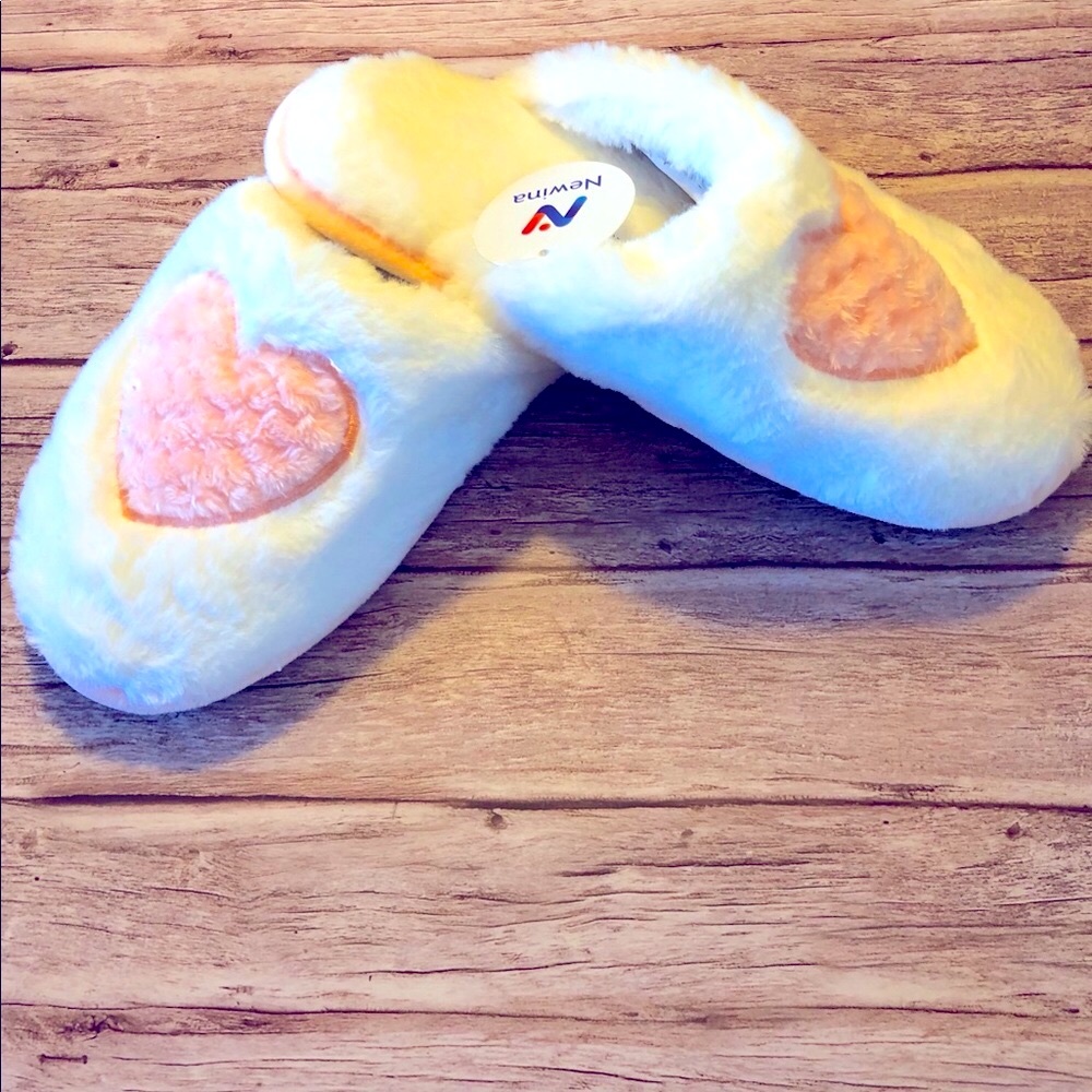 Warm Fuzzy Slip-On Memory Foam Slippers